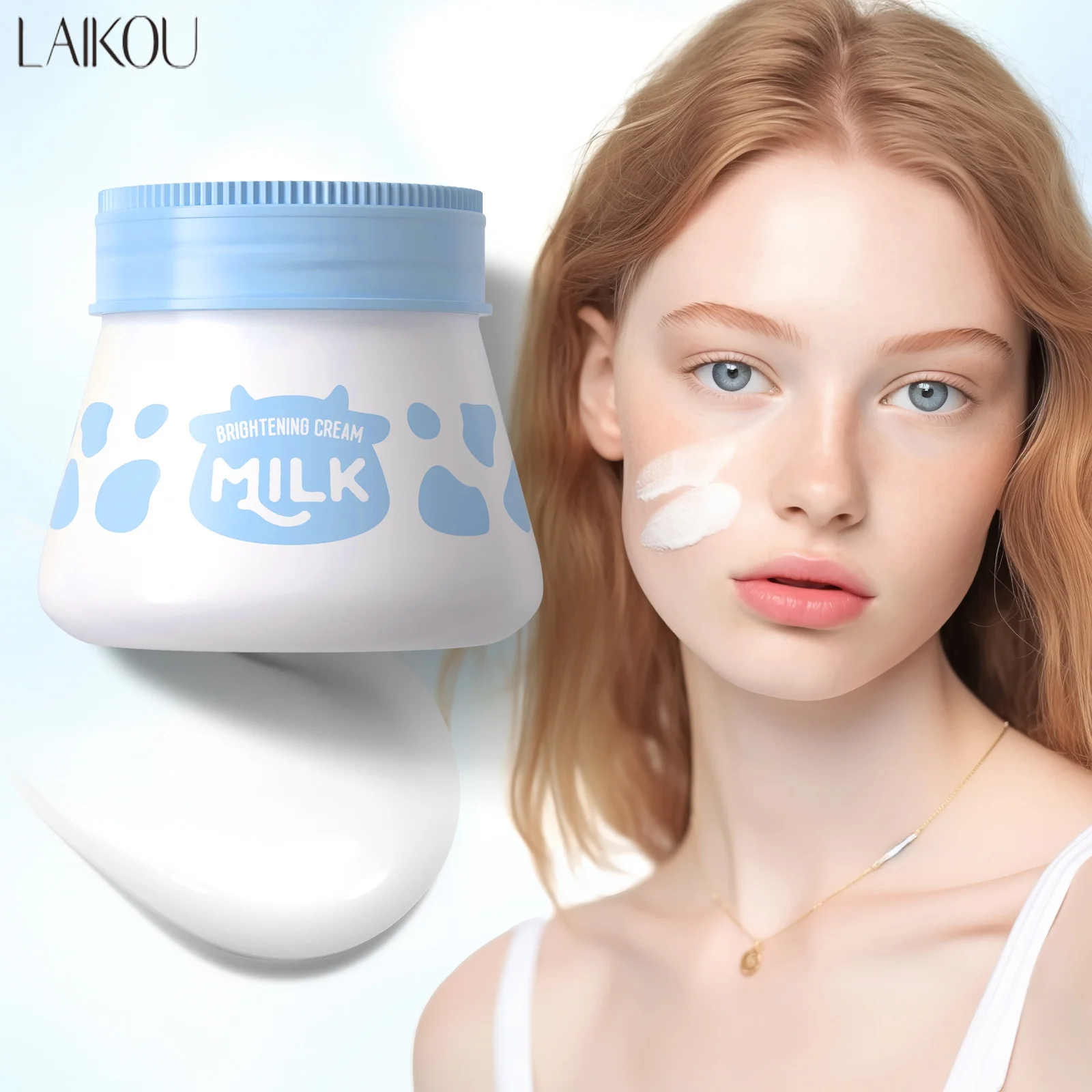 LAIKOU Milk Suyan Carem Whitening Anti Wrinkle Moisturizing Nourish Creams Beauty Aintenance Face Skin Care Korean Cosmetics