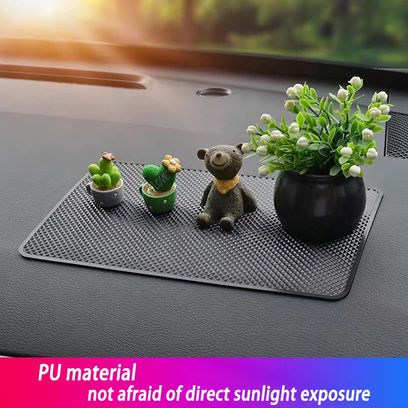 سيارة سيليكون المضادة للانزلاق حصيرة الهاتف المضادة للانزلاق الوسادة لكزس GS300 UX LS RX300 UX250h GS NX GX460 GX RX450h IS350 IS200 IS250 RX350 #3