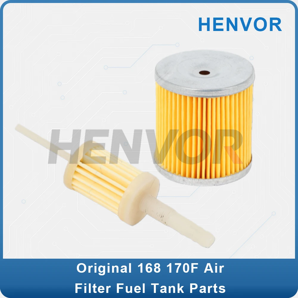 

Engine Power Extender Water Pump Accessories 168 170F Air Filter Fuel Tank Fuel Filter Replacement Parts