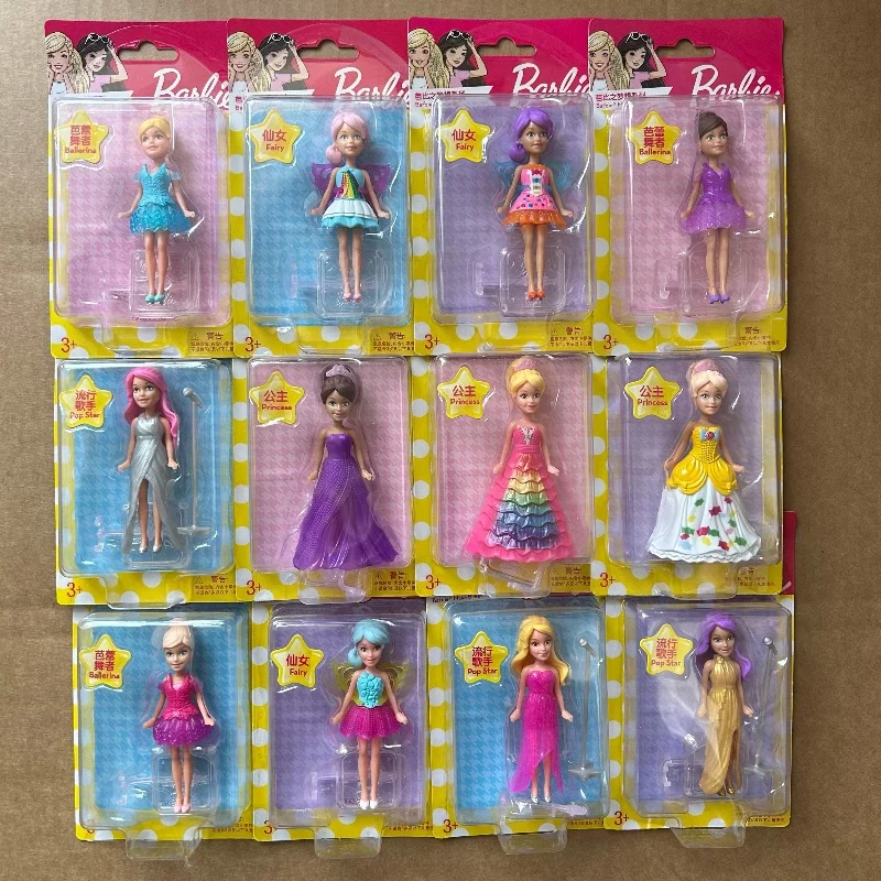 Authentic Mini Barbie Doll Dream Birthday Series Toy For Girls House Play DVCT52 Collectible Figurine From China Mainland