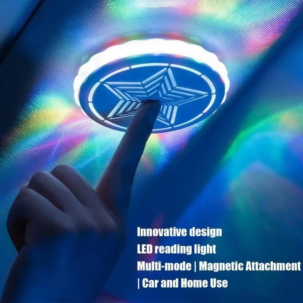 

Gifts Rechargeable Car Roof Interior Ambient Light Multi-Mode LED Car Color Light Car Decorative Magnetic Car Roof Light