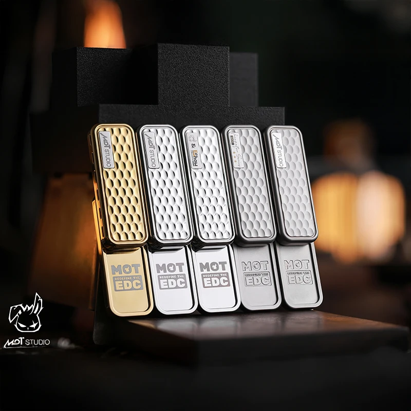 MOT FENG LING Blastedスライダー　EDC 正規品　ゴールド MOT Fengling フィジェット スライダー メタル フィジェット 限定音叉