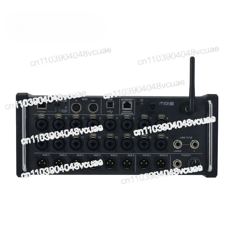 

For MR18 18-Input 8-Bus Digital Mixer Rack Mount Mixer W/ Wifi Module Multi-Channel USB Audio Interface