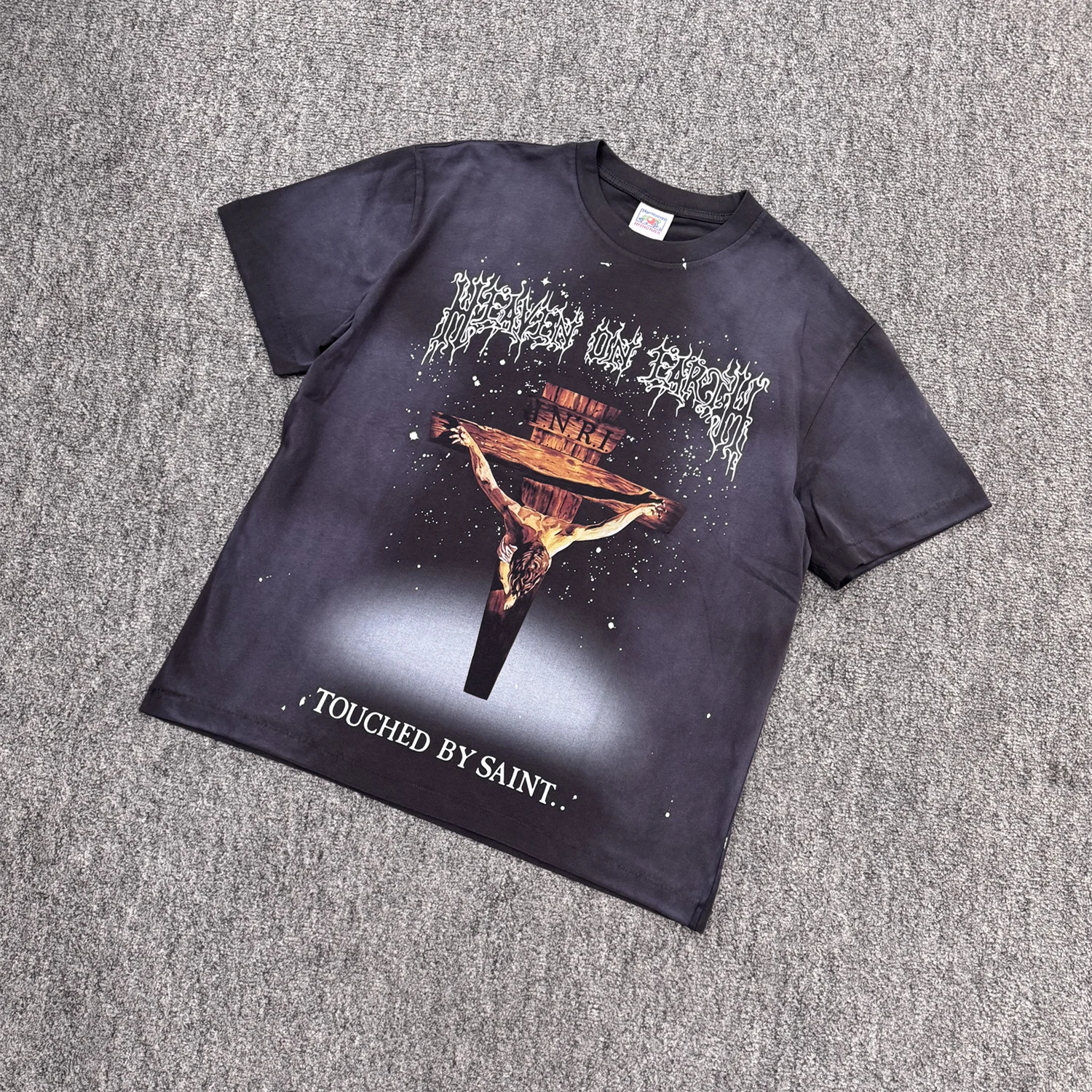 Yao Fashion 26SS 5th Drop Vintage Streetwear MX6 Print Tee Figure Cross Pattern Washed Loose Oversize Y2k T Shirt for Men Tops — купить у AliExpress WW