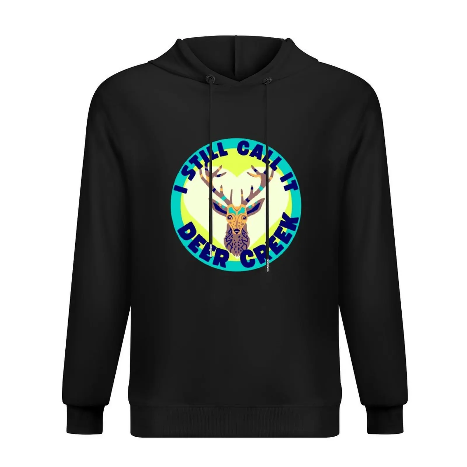 

Толстовка с капюшоном Deer Creek Music Center, мужская одежда, эстетичная одежда, футболки с рисунком в японском стиле, мужские спортивные костюмы