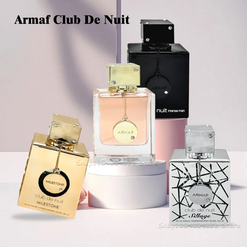 Perfume Masculino Club Party de 105 ml, Unisex, Amaderado, de Larga Duración, Estilo Oriental de Dubái