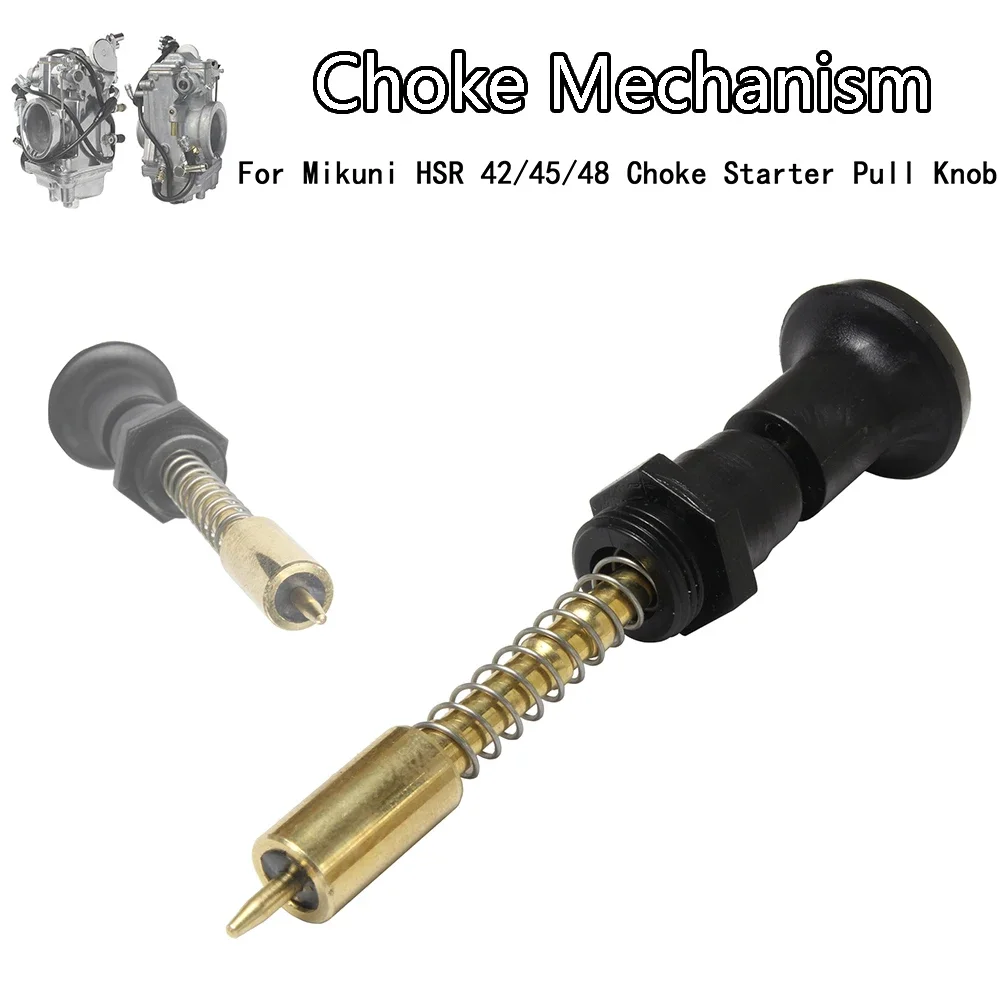 Carburetor Throttle Valve Assembly  For HSR 42/45/48 Choke Starter Pull Knob