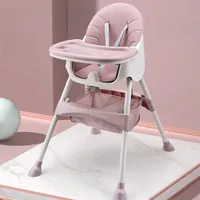 Multifunction Portable Infant Cheap Plastic Folding Baby Seats for Dining Kitchen School or Bedroom Use with Table High Chair