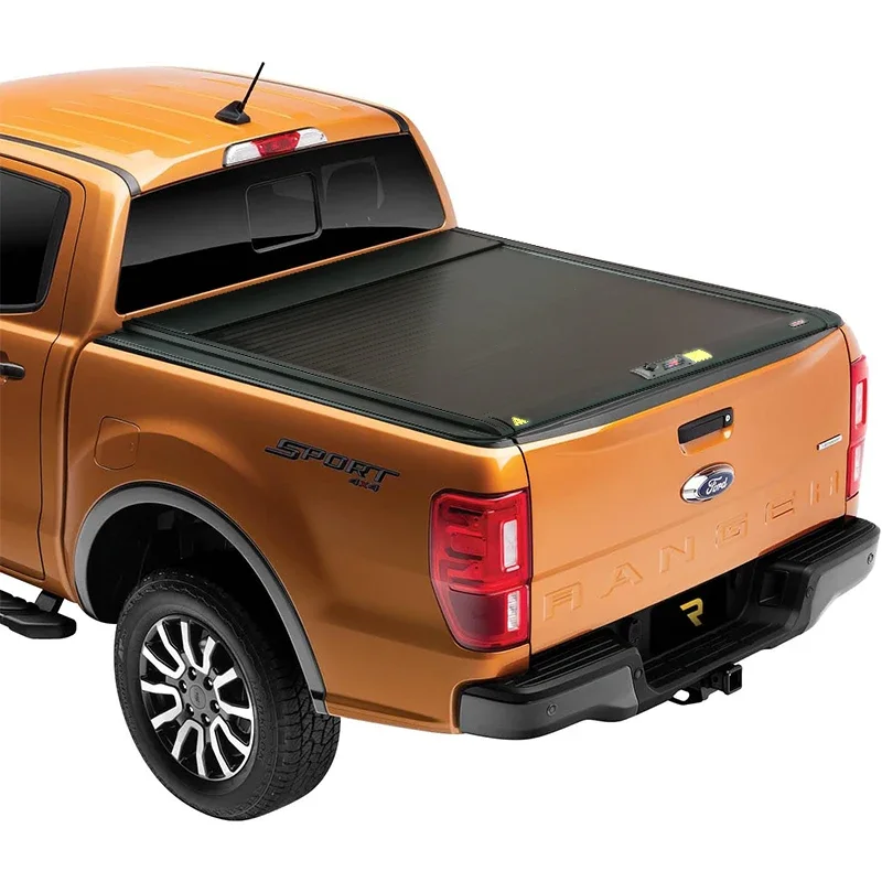 Ford Ranger T9 T8 T7 T6 Pickuptruck tonneau cover aluminum ute lid bed   hard folding shutter 