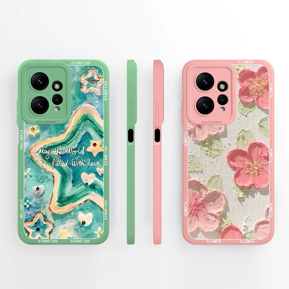 New Design Case For Redmi Note 12 Pro Plus 4G 5G Pretty Butterfly Silicone Cover For RedmiNote12 12Pro Plus 4G 5G Bumper Fundas view 4