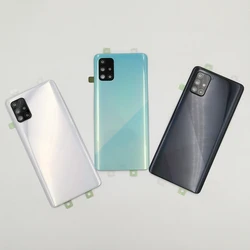 A71 4G Back Battery Cover For Samsung Galaxy A71 SM-A715F SM-A715F/DS Rear Door Housing Repair Case Replacement Part With Glue