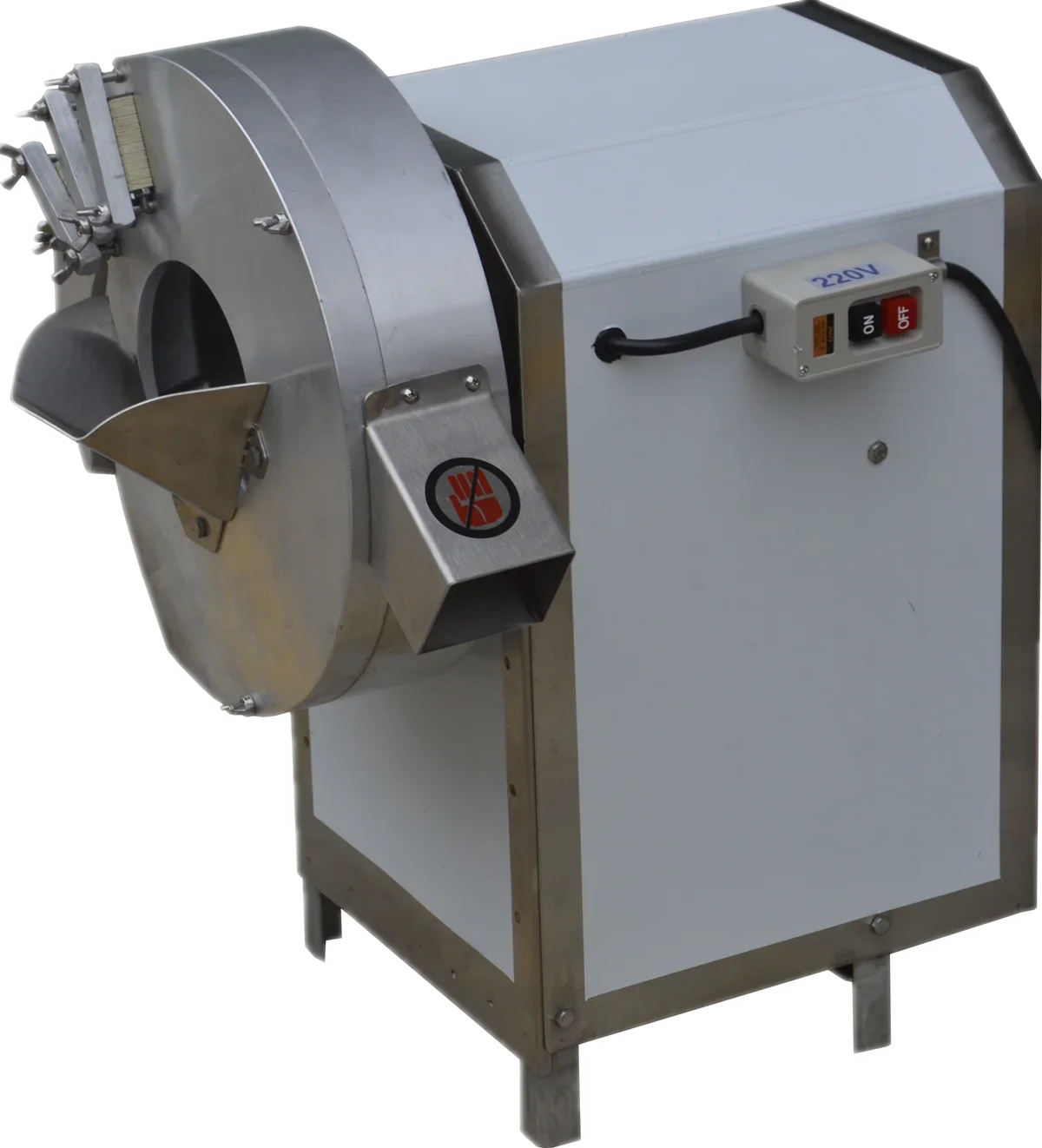 Gold Seller Automatic electric high capacity 150-250kg/hour garlic ginger slicer machine