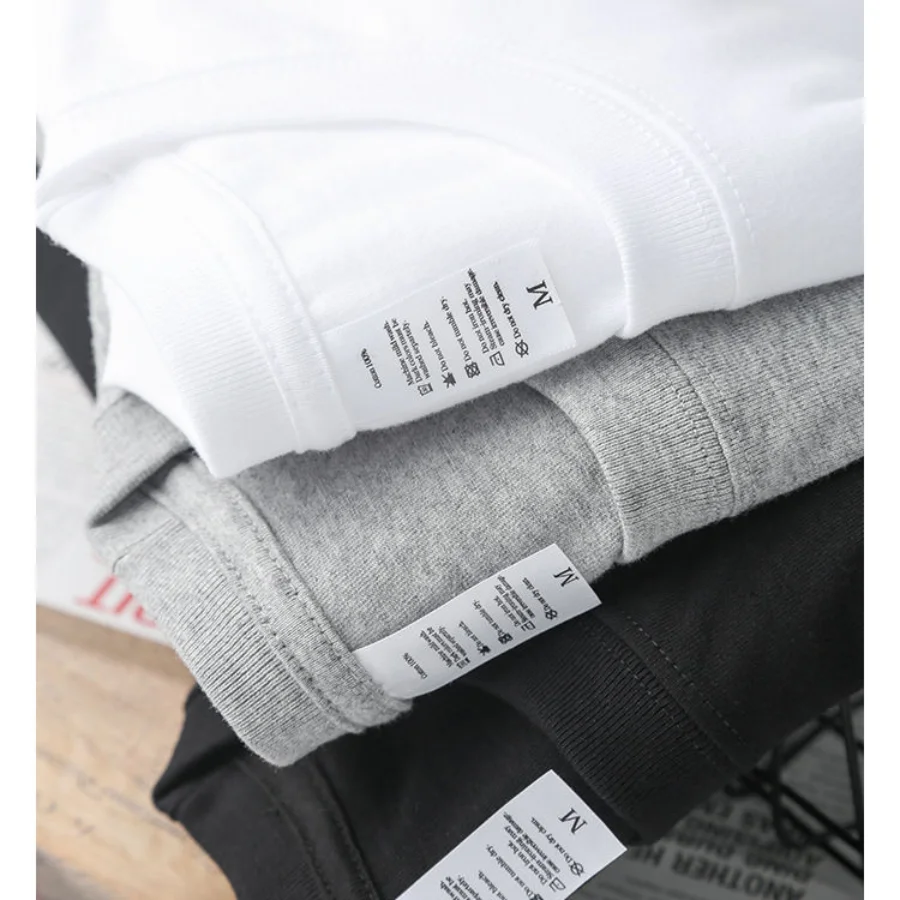 2023 Summer White Solid T Shirt Men Cotton Causal O-neck Basic T-shirt Male High Quality Classical New Slim fit Tops