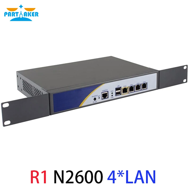 Deelnemer Firewall Netwerkbeveiliging Apparaat Router PC Intel Atom N2600 4xIntel Gigabit LAN OPNsense VPN COM VGA