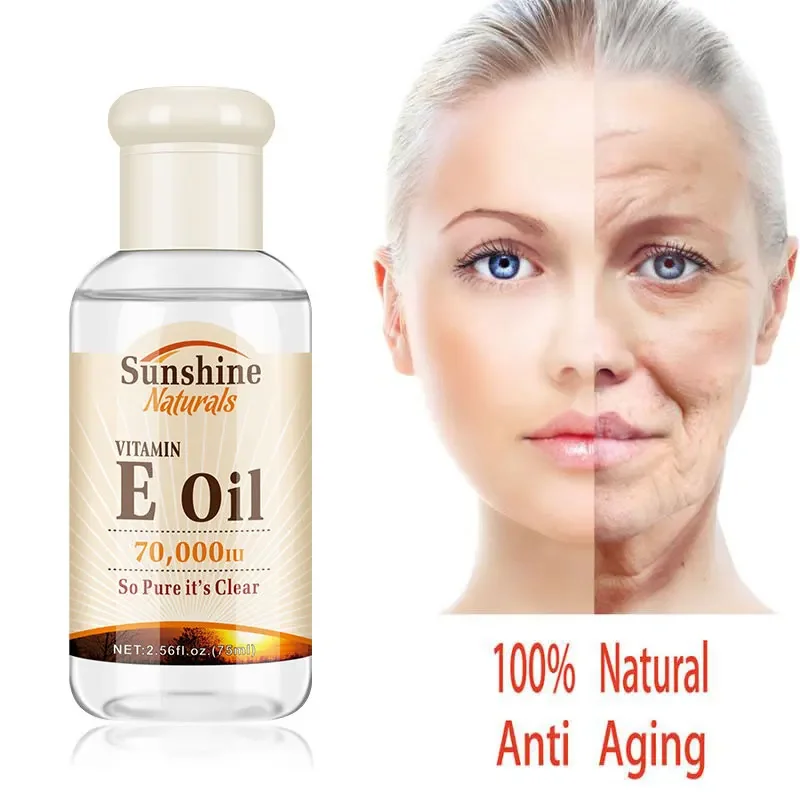 

Vitamin E Oil Pure Natural Aromatherapy Massage Base Carrier Skin Beauty New Organic Moisturizing Skin Care Anti-Wrinkle