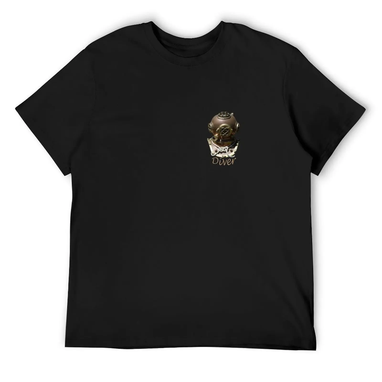 

Diver Hard Hat- T-Shirt cotton graphic tees essential t shirt plain t shirts men