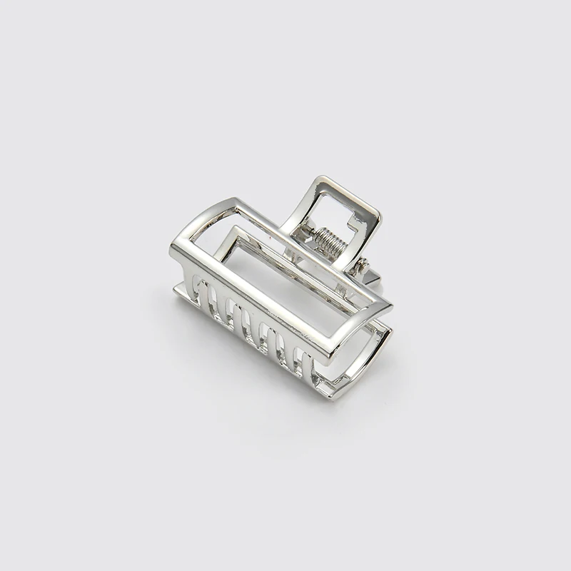 Neue Geometrie Metall Hohl Haar Klaue für Frauen Mädchen Haar Klaue Vintage Haarnadel Stirnband Krabben Haar Clip Mode Haar Zubehör – Detail 9