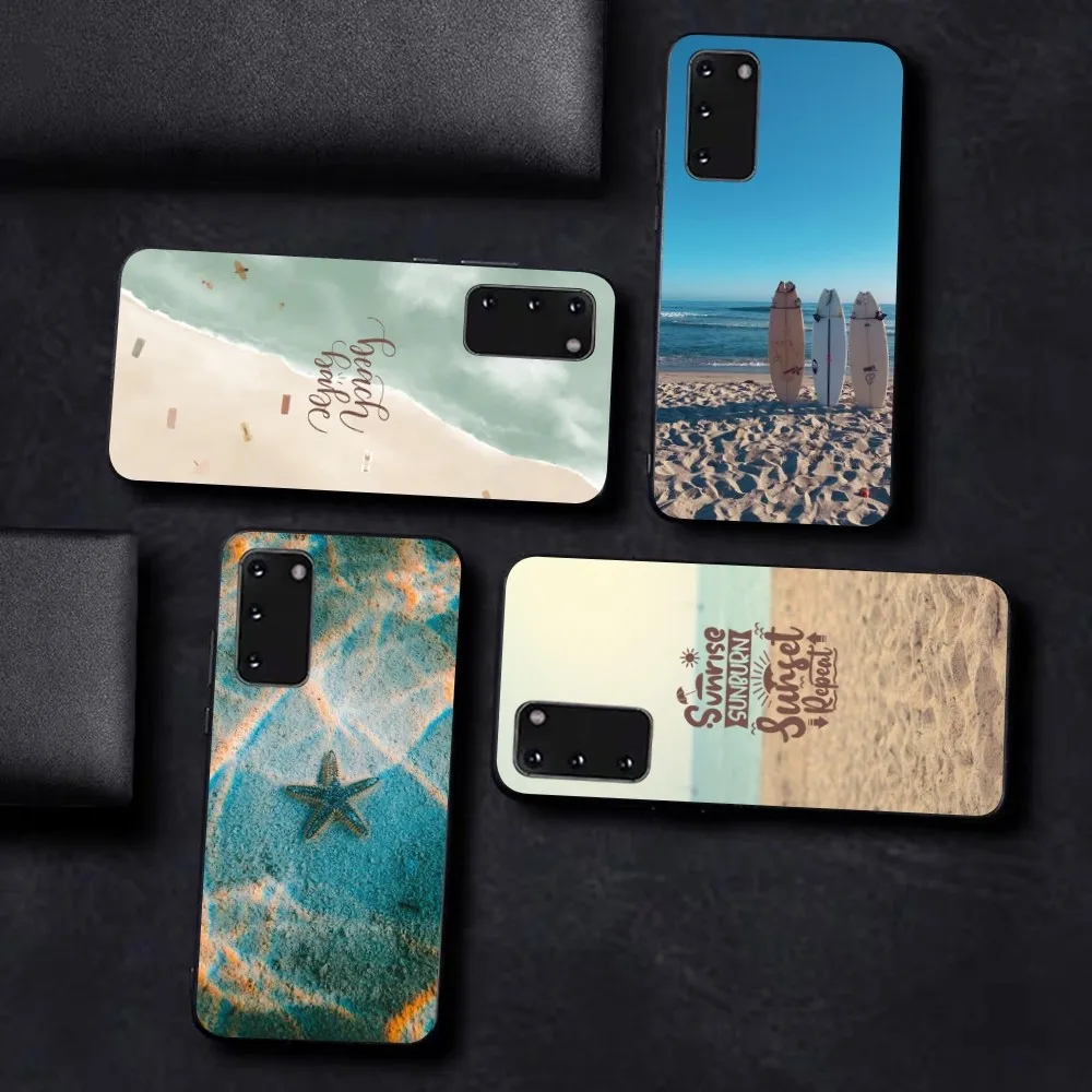 Summer Beach Phone Case For Samsung S 9 10 20 21 22 23 30 23 24 plus lite Ultra FE S10lite Fundas