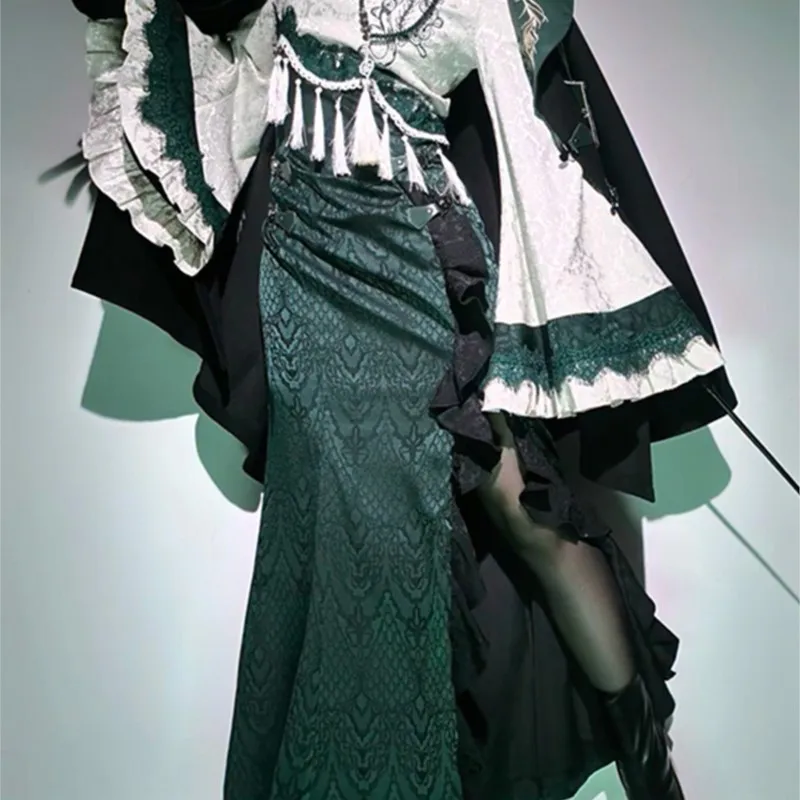 

New Year robe Spirit girl cape COSPLAY costume