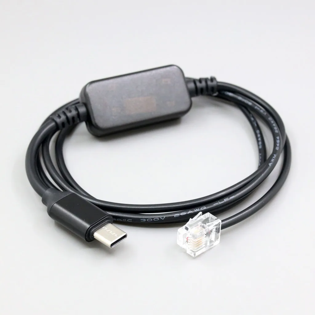 100 سنتيمتر RJ11 كابل الطاقة نوع C ميناء (مع رقاقة) ل V1 Gen2 Uniden R4 R7 R8 مرافقة Redline Max360 C الرادار الكاشف LN008240