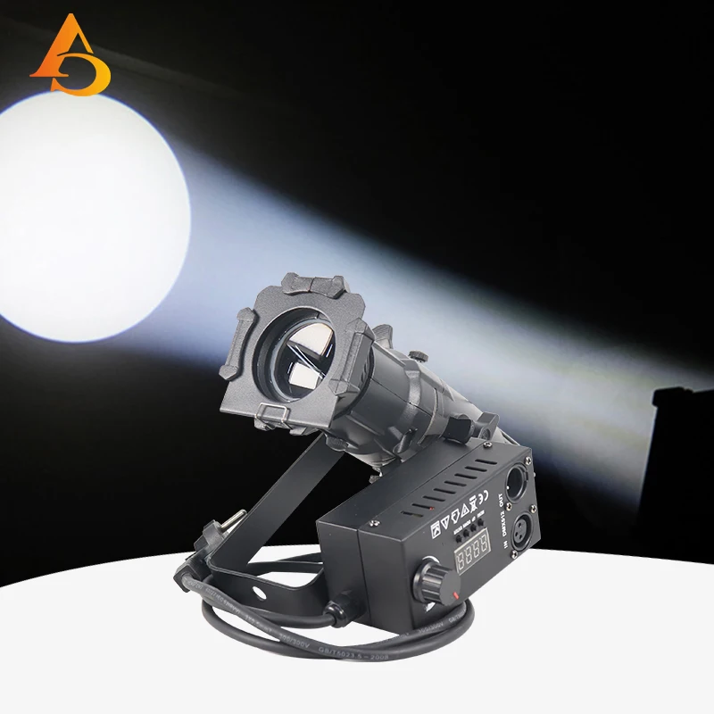 

20w MINI Profile Spot Light 2IN1 Lipsoidal Zoom Imaging Lamp WW/CW DMX For Theater Auto Show Stage Lighting