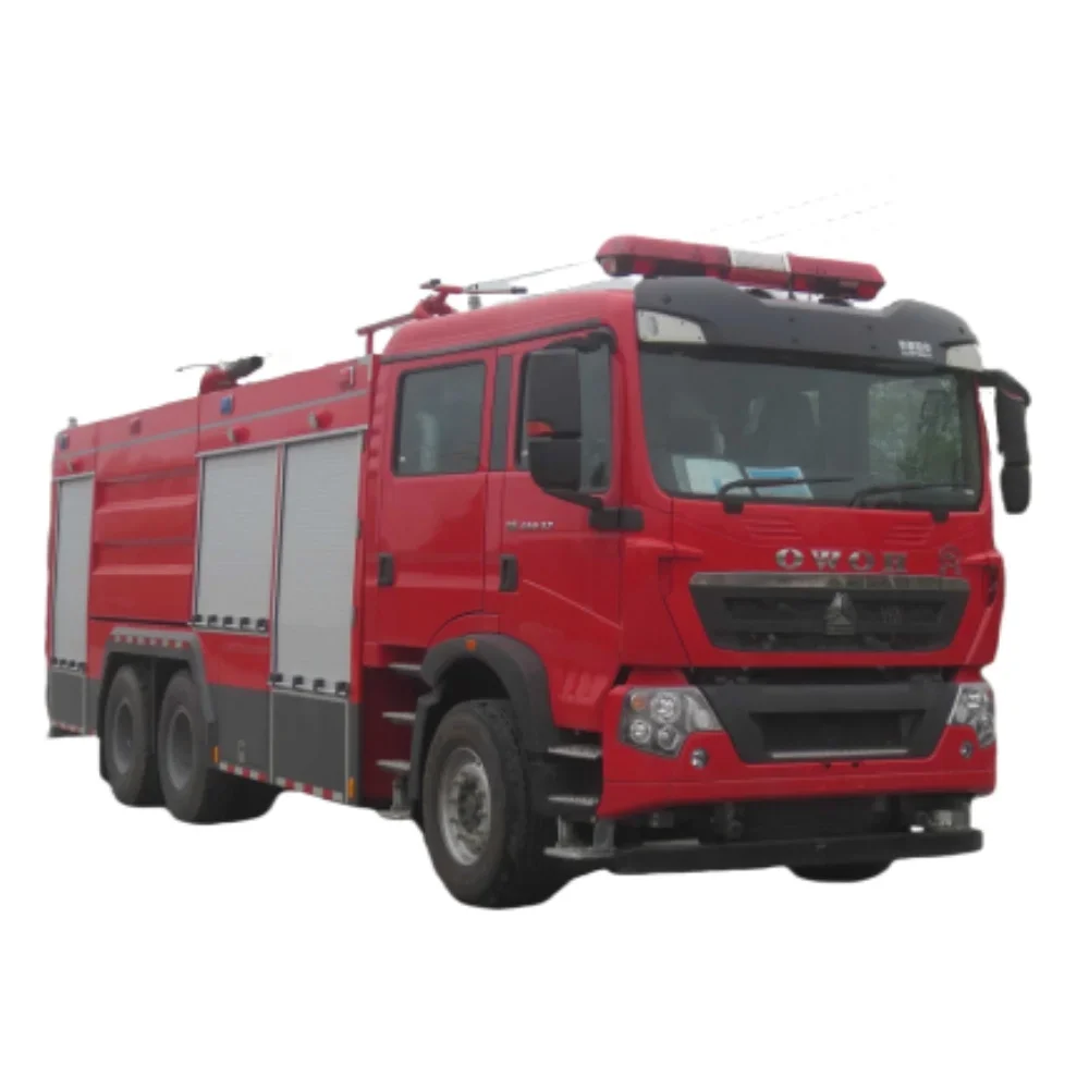 

China HOWO 10 Tons with Water Tank Foam Fire Truck Emergency Rescue Truck Fire Fighting Truck Suitable for Fighting Oil Fires