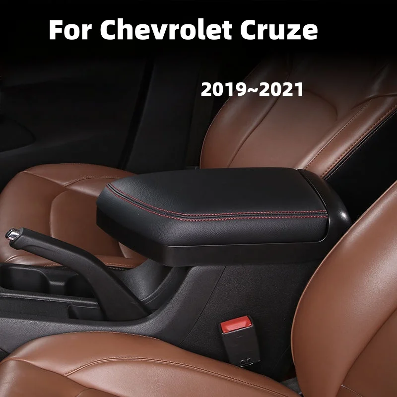 Para chevrolet cruze 2019 2020 2021 carro central auto caixa de apoio braço capa console tampa do carro console central braço capa