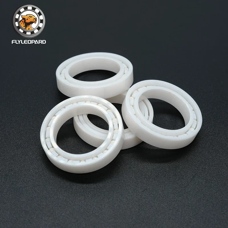 

4PCS 6805 CE 25X37X7 mm Full Ceramic Ball Bearing ZrO2 High Temp for Chemical Pump/Semiconductor Equipment
