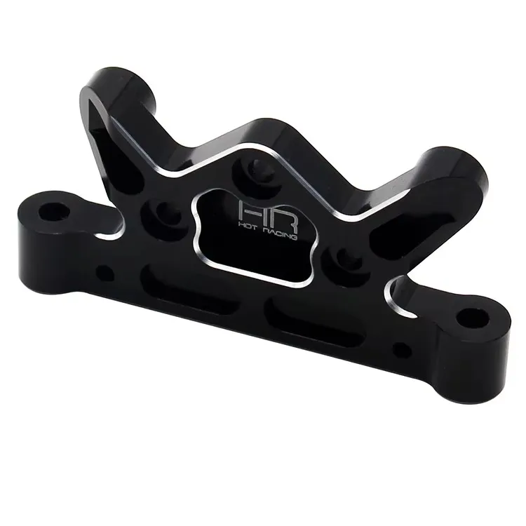 Hot Racing optional upgrade aluminum front steering rack top plate Front bulkhead upper arm mount for ARRMA 1/5 Kraton 8S