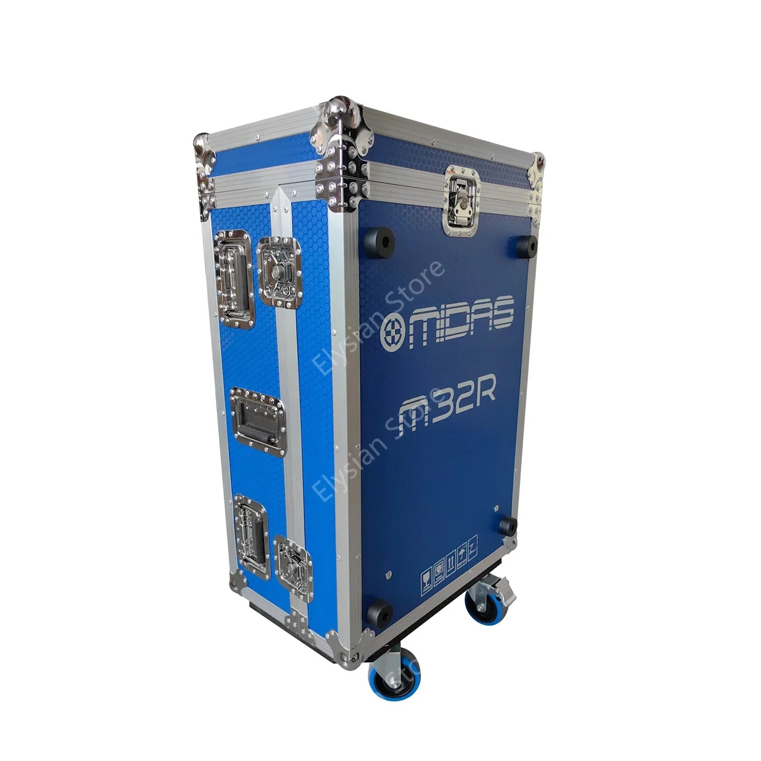 

Customized Midas M32R Live Digital Mixer Flight Case With Wheels Pa System Music Equipment Portable Flight Case Indoor Outdoor