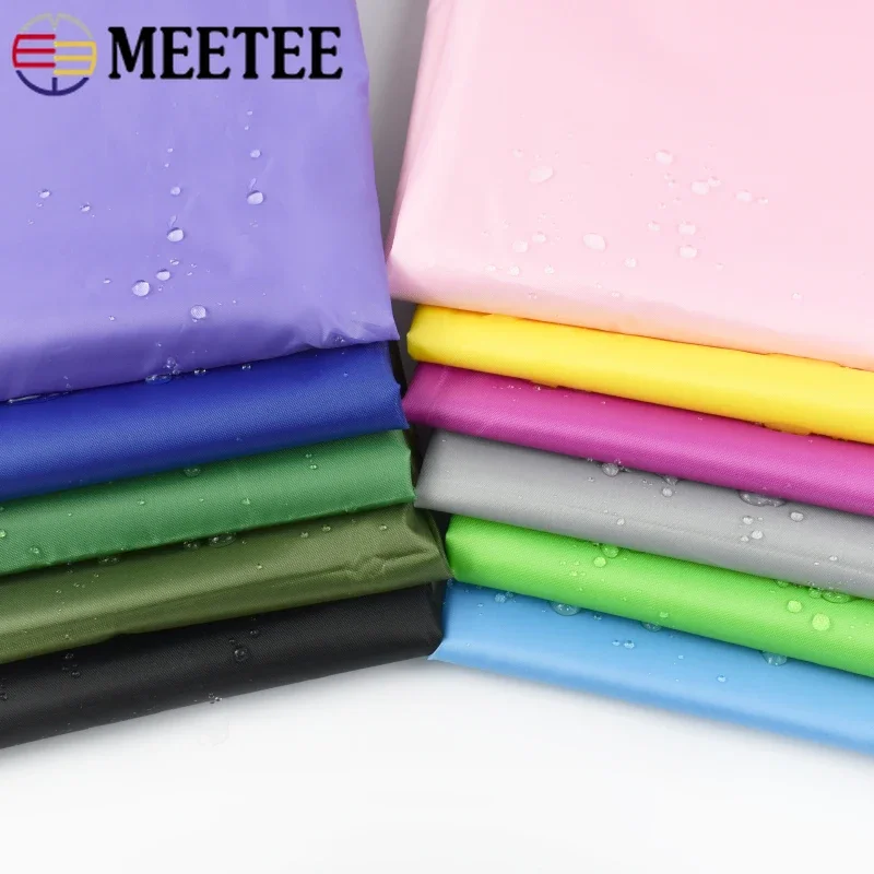 Meetee 100/200X150CM 210D Oxford Fabric Polyester Waterproof Coated PU Cloth DIY Tent Umbrella Awning Fabrics Sewing Accessories