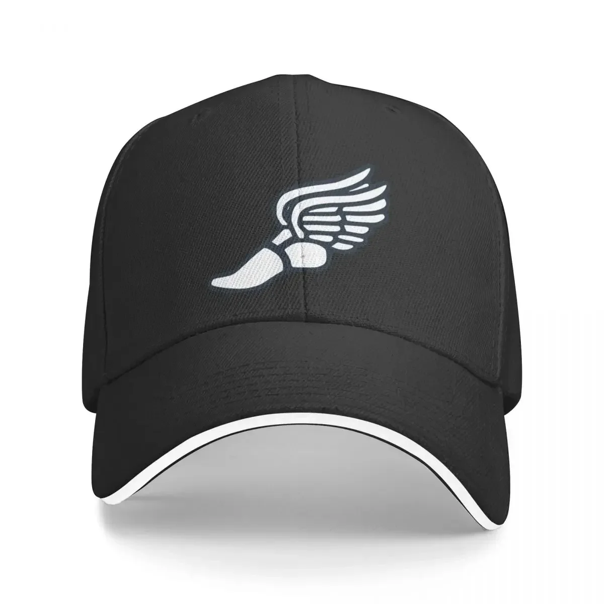 Blue and White Winged Foot Baseball Cap Golf Cap Fashion Beach Mountaineering Golf Hat Man Men's Hats Women's