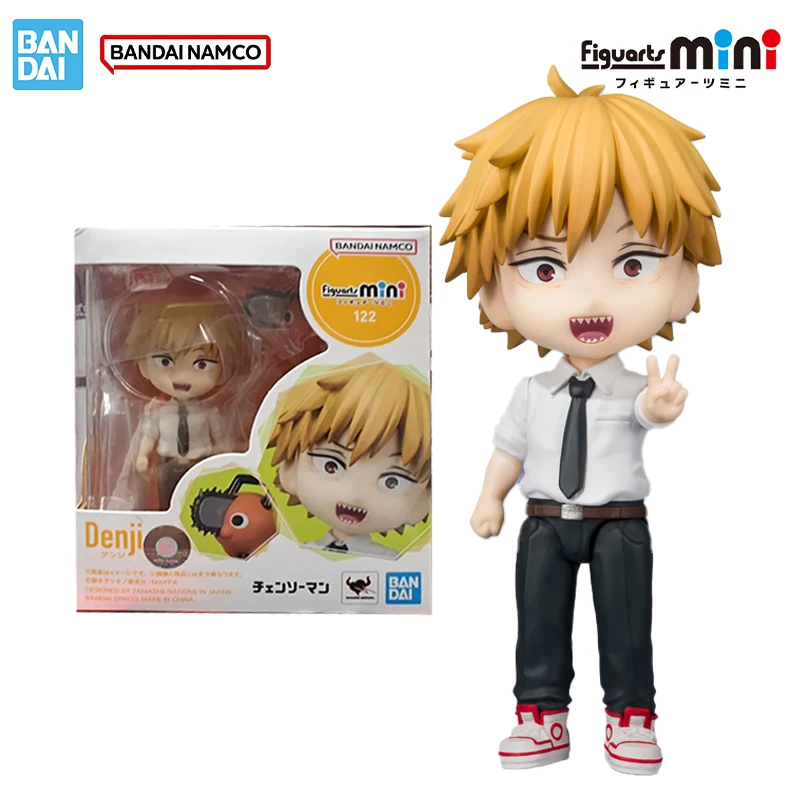 

Bandai Genuine Chainsaw Man Figuarts Mini Denji Pochita Action Figures Animation Toys Model Anime Figure Toys for Kids Gifts
