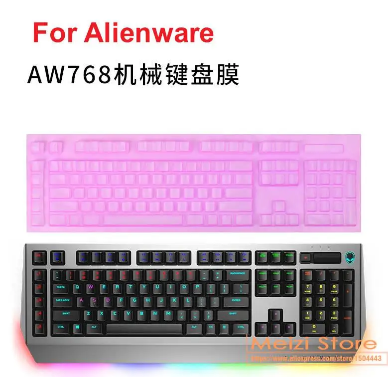 

Защитный чехол для клавиатуры Alienware AW768 AW568 AW310K AW410K AW510K AW 768 AW 569, пылезащитный силиконовый чехол для рабочего стола