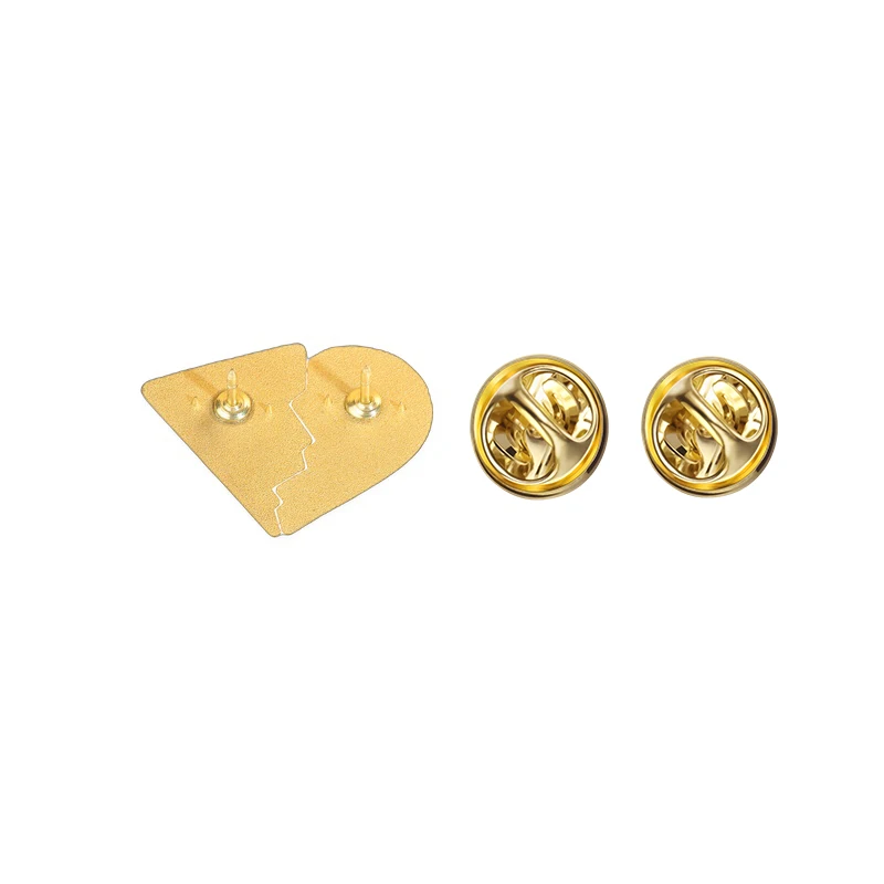 Emaille-Anstecker in Form eines gebrochenen Herzens, Pizza und Kaffee, Vinyl-Schallplatte, ästhetischer Anstecker, lustiges Geschenk für Feinschmecker, Brosche, Accessoires, Geschenke – Detail 9