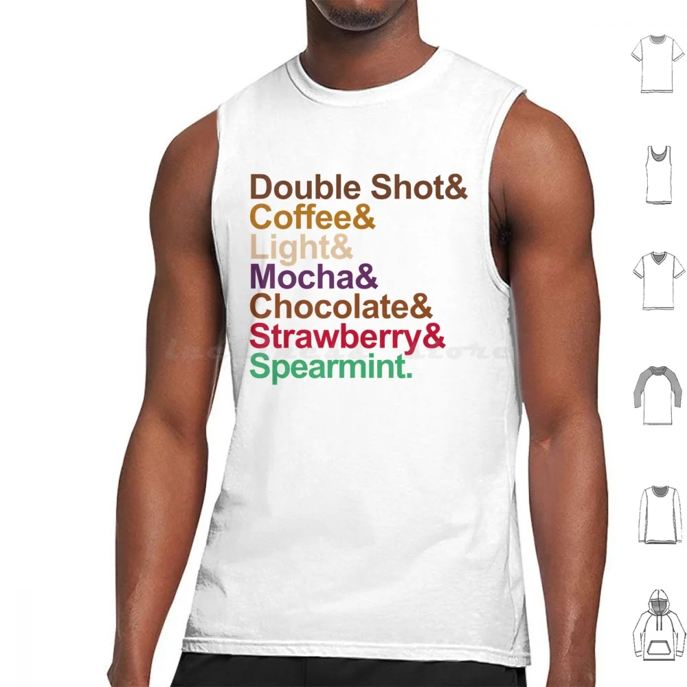 Masters Milk Flavours Tank Tops Print Cotton Masters Milk Western Australia Wa 1964 Double Shot Light Coffee Mocha