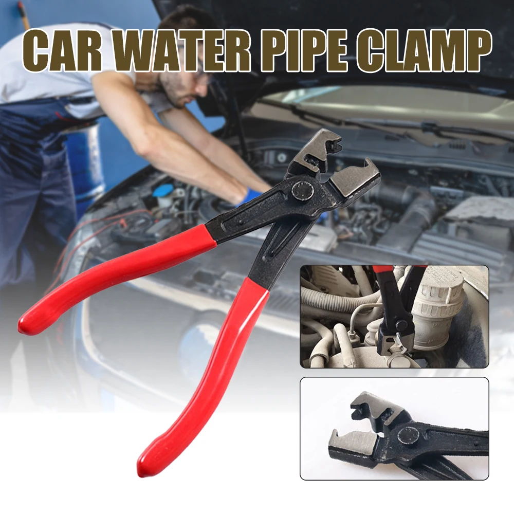 Car Hose Clamp Plier Oil Hose Crimping Plier R Type Collar Hose Clip Clamp Pliers Water Pipe Clamp Calliper Car Repair Tool