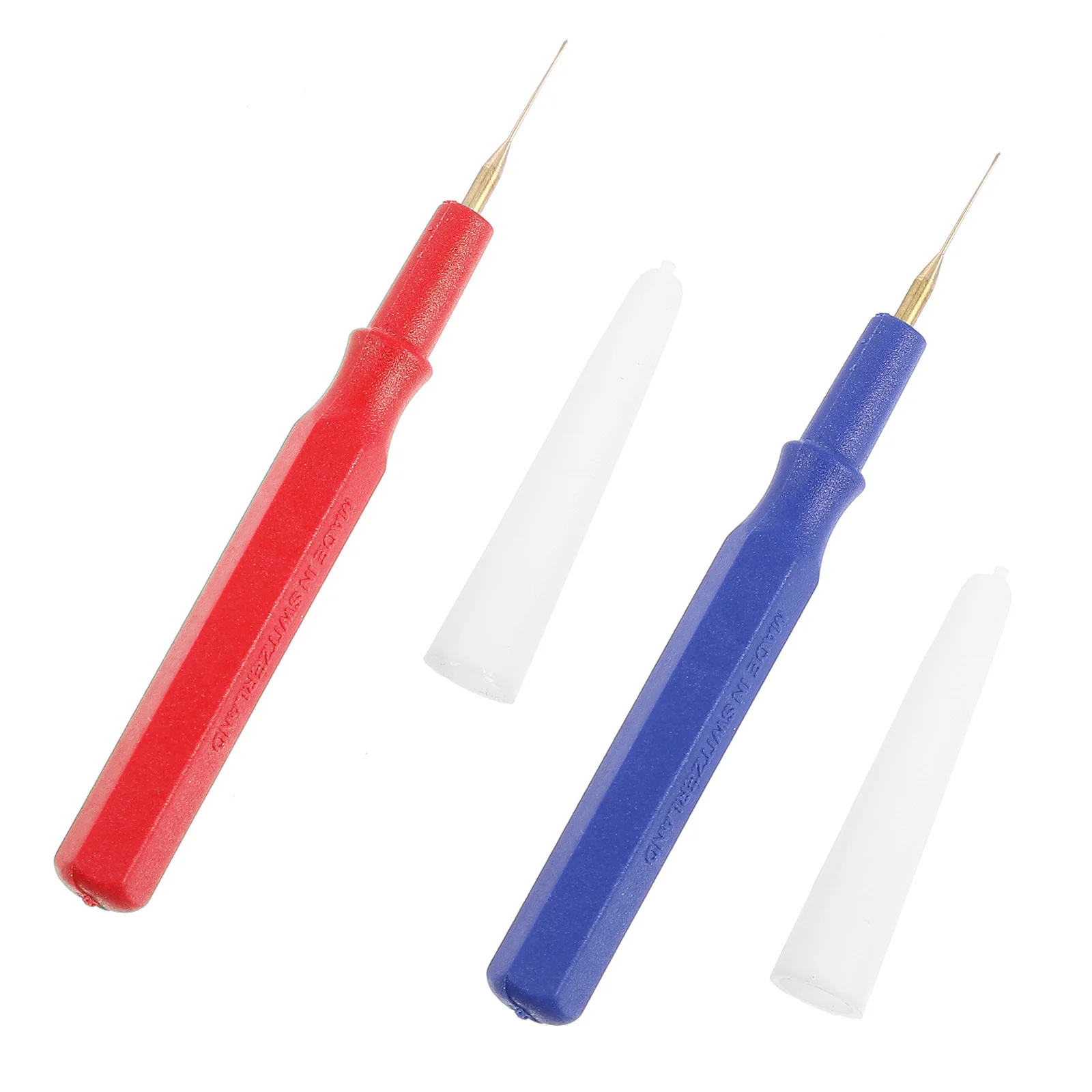 

4Pcs Watch Oil Pen Plastic Long Service Watchmaker Repair Tool Fine Tip Watch Oiling Needle Easy Carry Professional Use