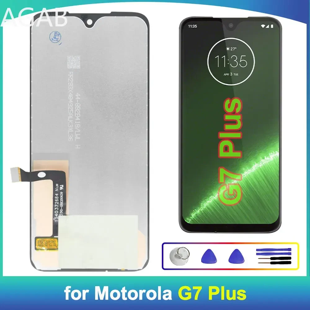 For Motorola Moto G7 Plus XT1965 LCD Display Touch Screen Digitizer Replacement Assembly for Moto G7 Plus XT1965 XT1965-2-3