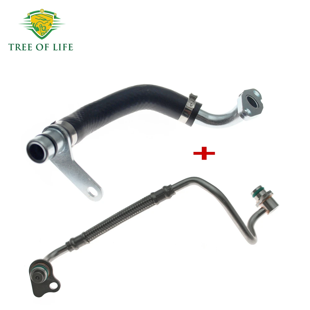 

2x Turbocharger Oil Return Pipe For BMW X1 E84 X3 X4 Z4 E89 228i 320i 328i 428i 528i 2012-2016 11428626652 11428626653