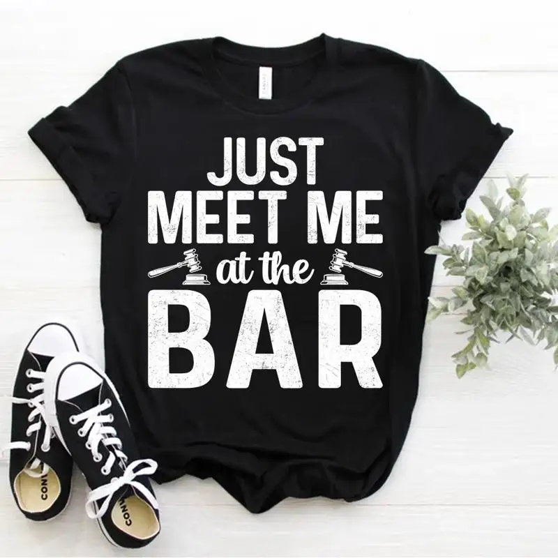 Juste me rencontrer au Bar avocat étudiant de droit avocat avocat t-shirt taille S 5xl