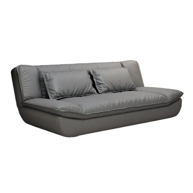 Foldable sofa bed, dual-purpose small household modern simple fabric sofa
