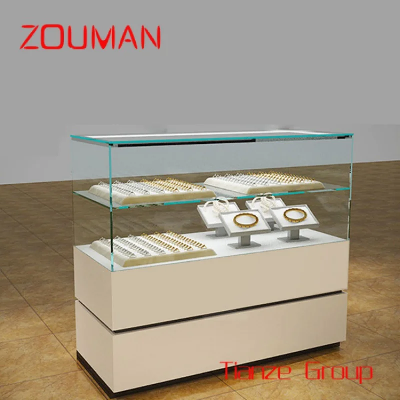 Custom , 2023 new products high quality jewelry glasses retail store jewelry display cabinet showcase