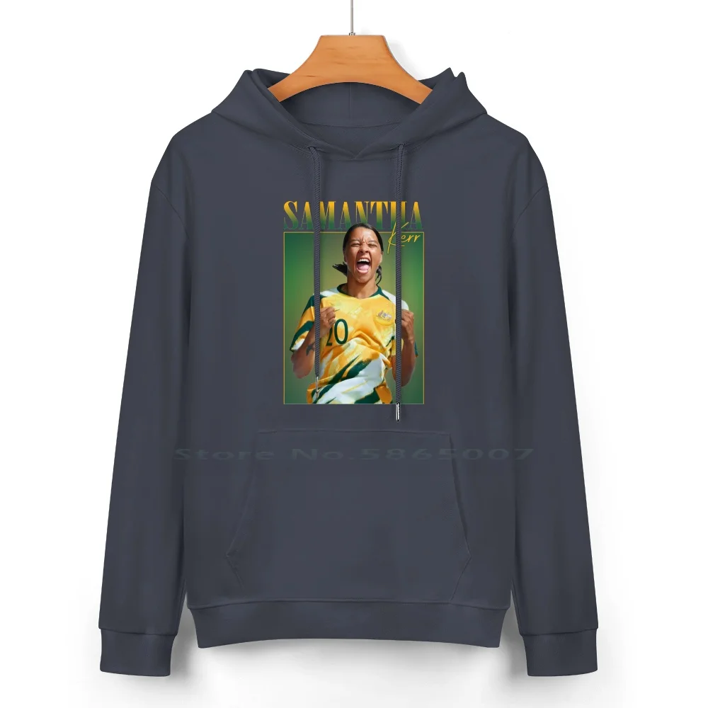 Sam Kerr | | Backflip Boom Pure Cotton Hoodie Sweater 24 Colors Sam Kerr Very Raunchy Australian Football Fa Captain Kerr2