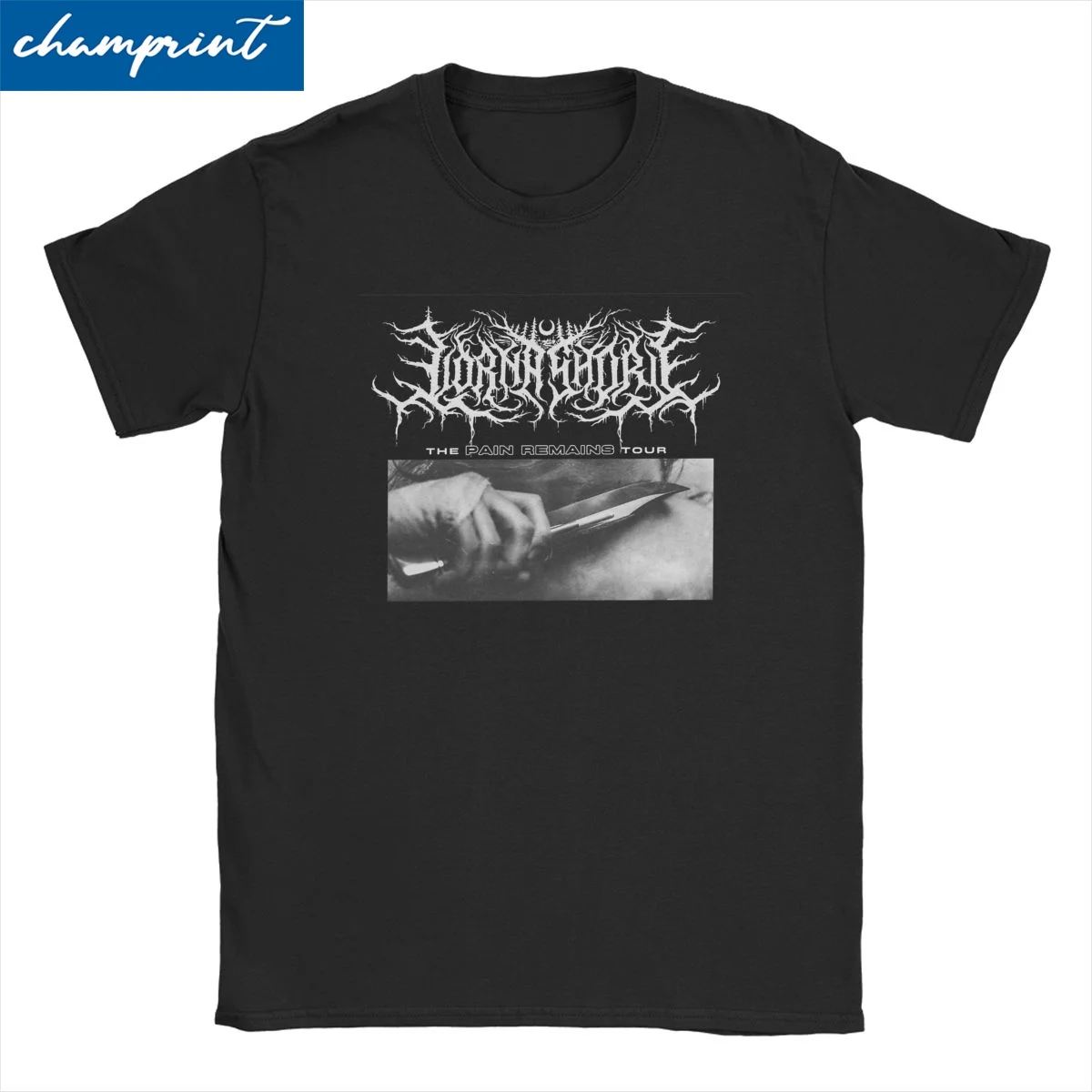 Men Women's Lorna Shore Deathcore Music T Shirt American 100% Cotton Clothing Hipster O Neck Tee Shirt Plus Size T-Shirt