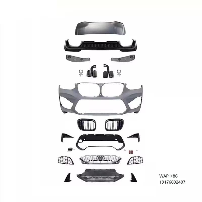 

For‘BMW X3 G01 2017-2020 M Bodykit X3M Style Auto Bumpers Fender Flares Side Skirts in New Condition Car Body Kit Upgrade