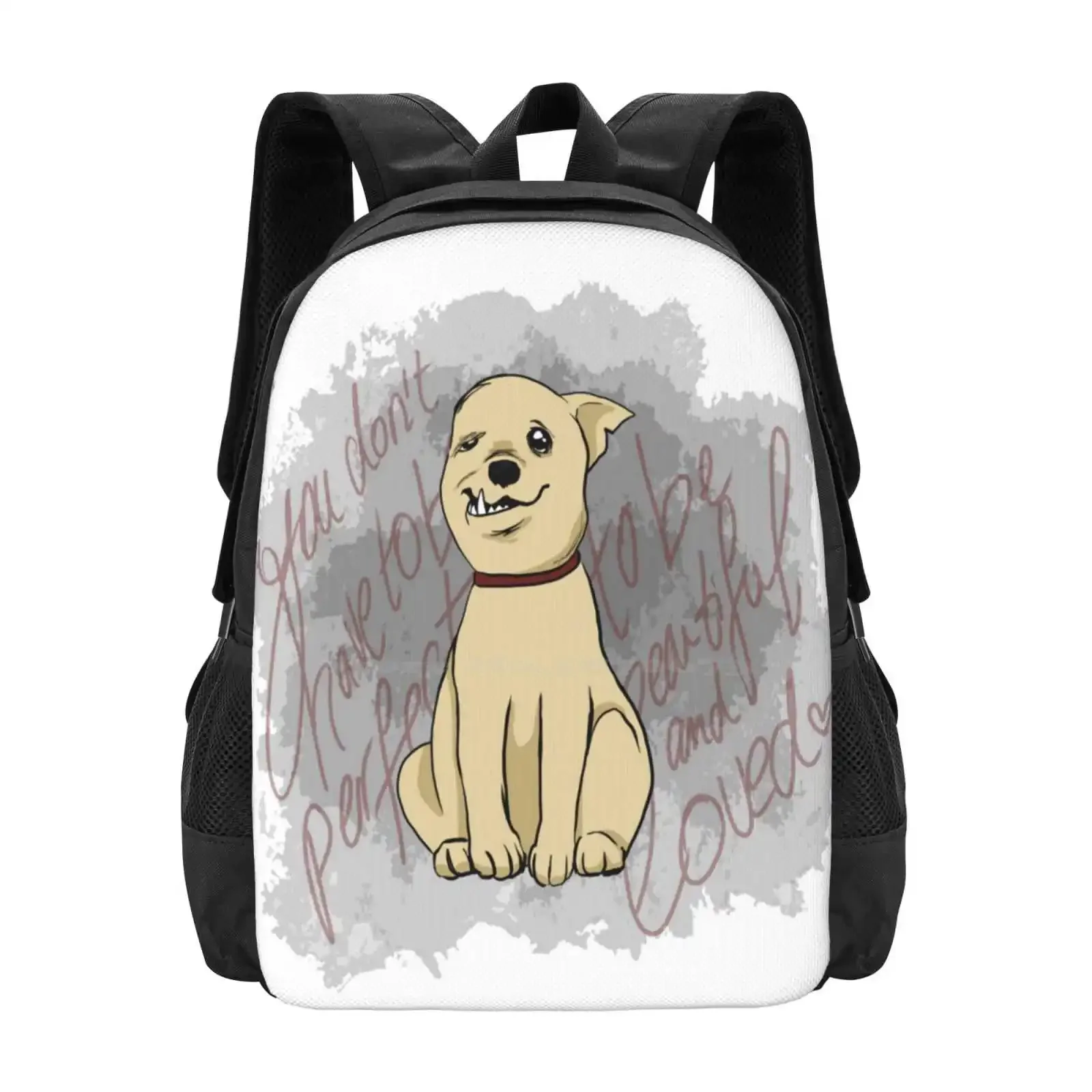 

Perfect Hot Sale Schoolbag Backpack Fashion Bags Dog Cartoon Comic Perfect Cute Love Pet Handicapped