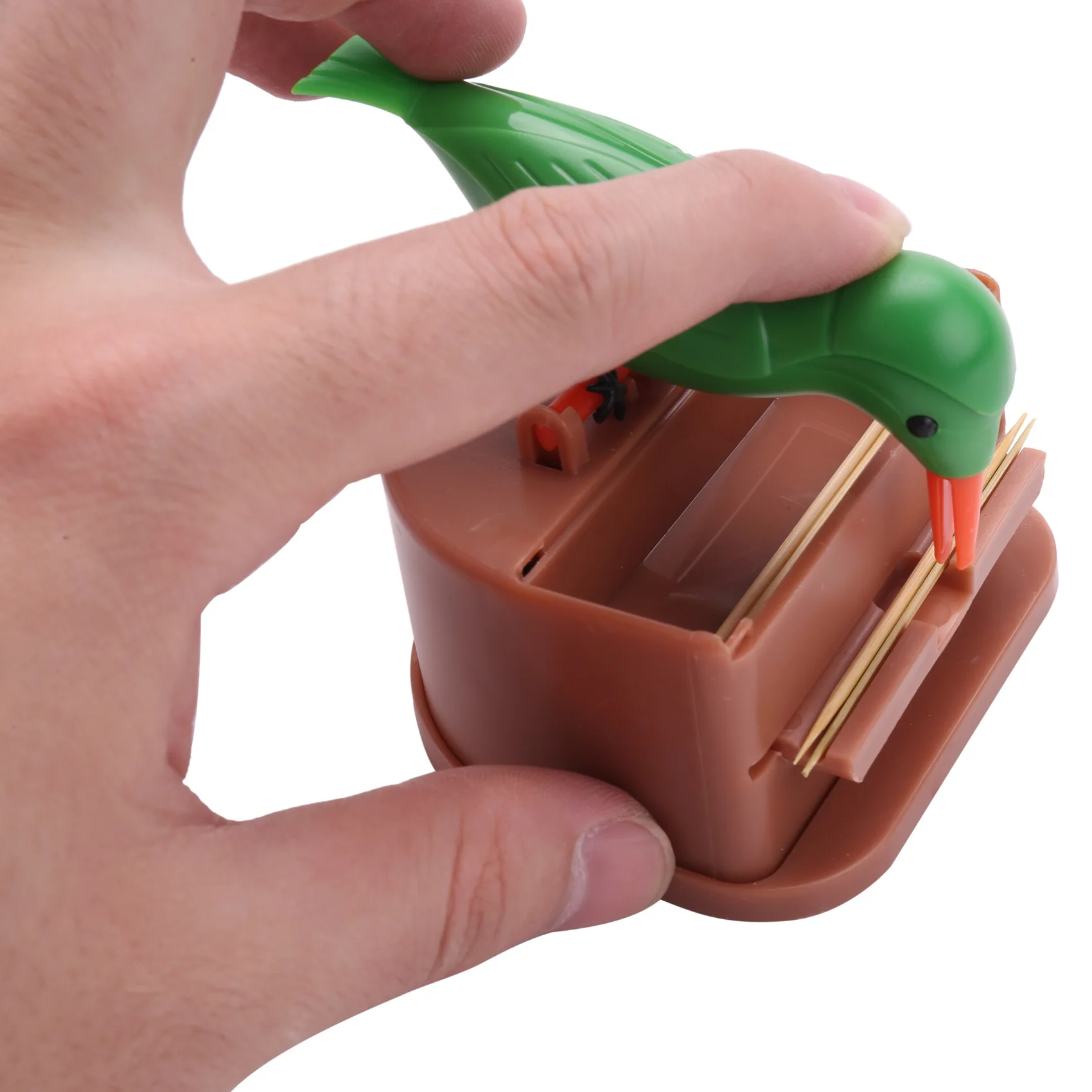 Диспенсер для зубочисток, автоматическая коробка для зубочисток для птиц, держатель для зубочисток, хит продаж