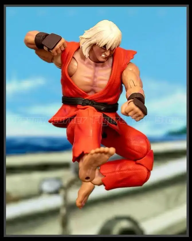 

【In Stock】Jada Toys Street Fighter Ken Masters SDCC Limited Edition Action Figure Model