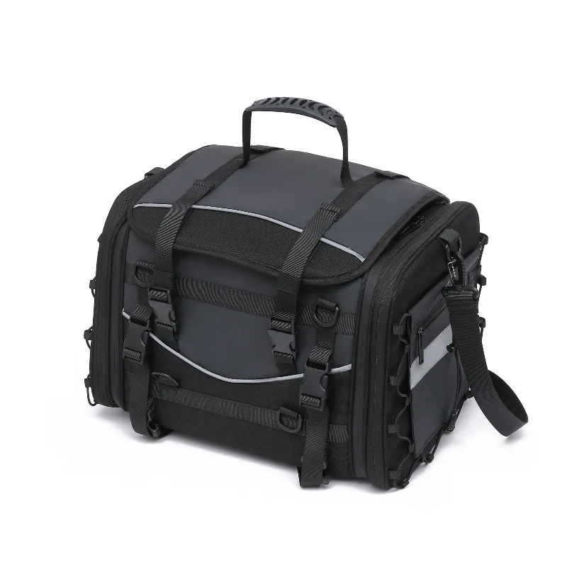

Tail bag Multifunctional motorcycle Rear seat bag can be placed, back satchel combined rear